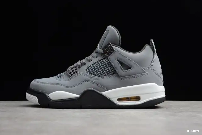 Rep TBK Grey 4 (2019) Retro Air 308497-007 Cool Jordan 0506